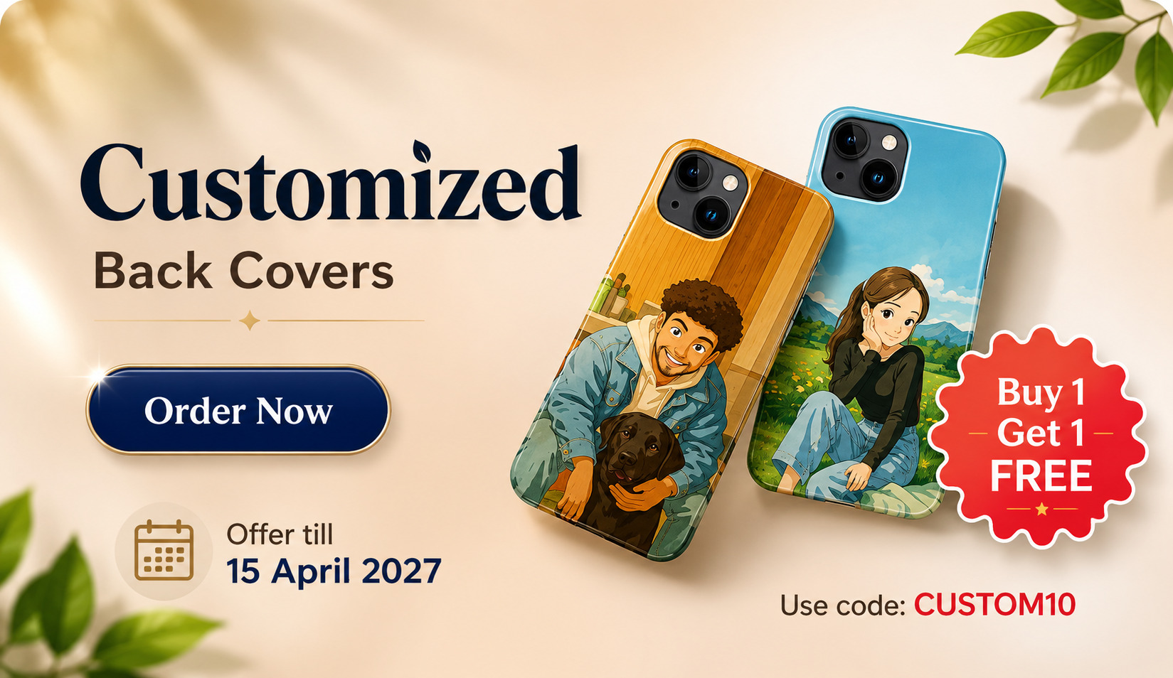 Customized Back Covers 1